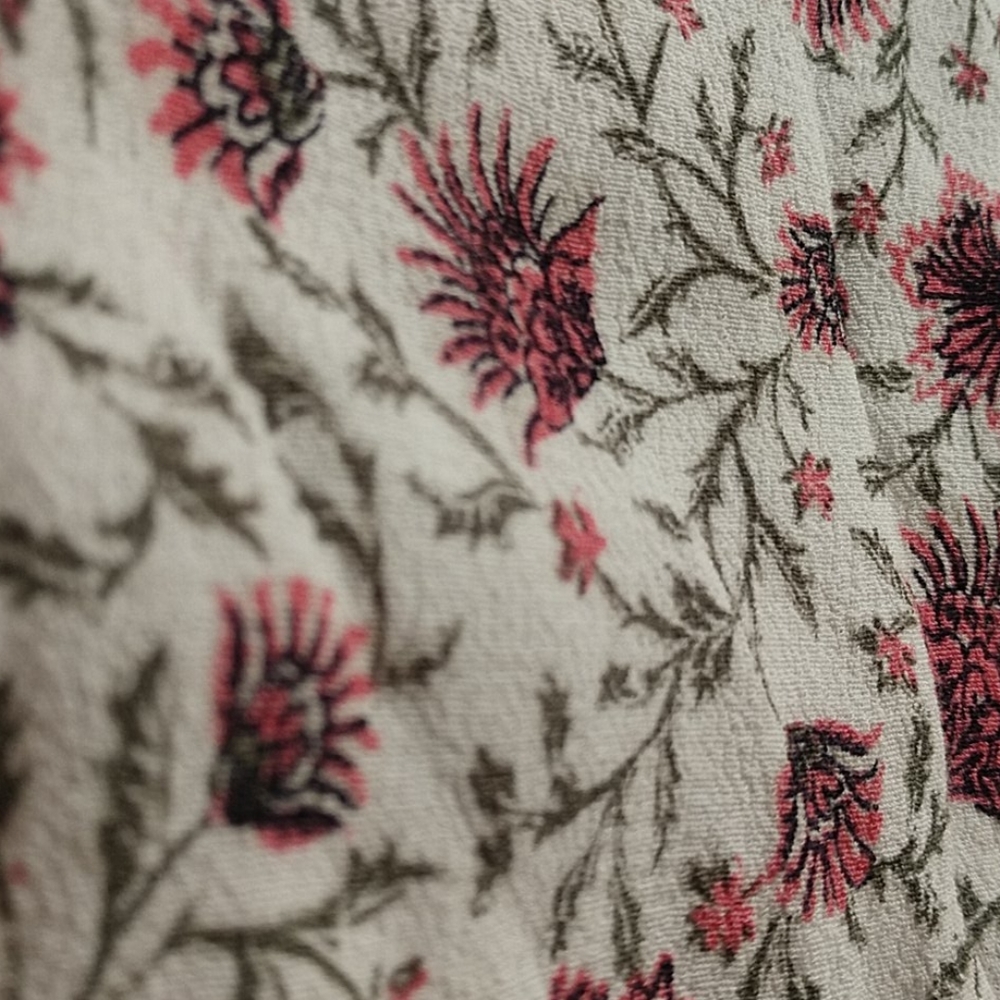 A floral t-shirt